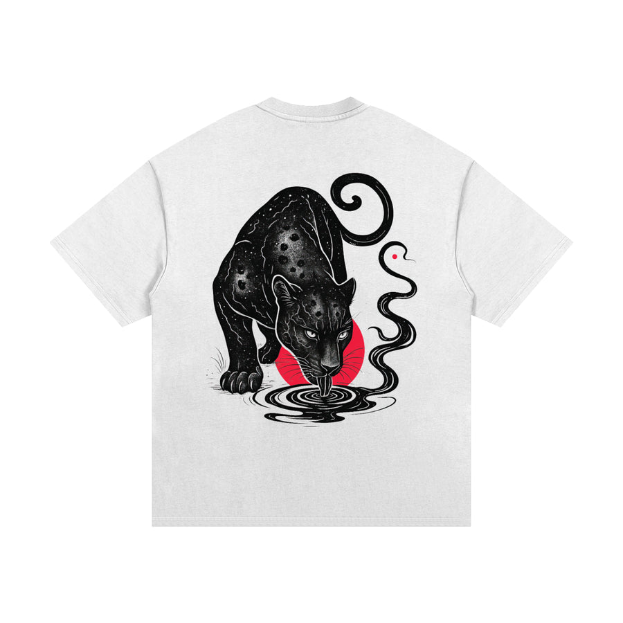 Jaguar Entity Oversized Tee White