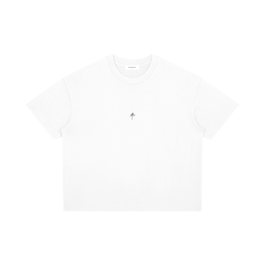 Snake Entity Oversized Tee White