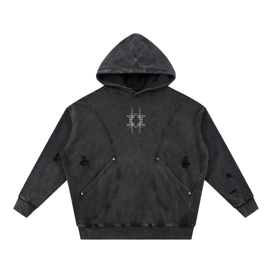Snow Washed Pixiesmith Seal Hoodie