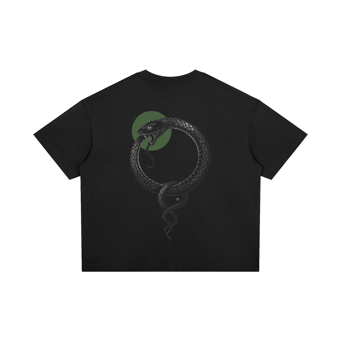 Snake Entity Oversized Tee Black
